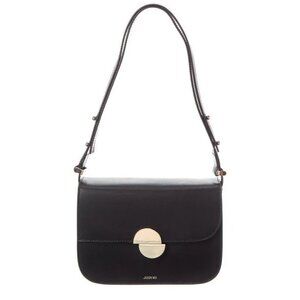 WORN ONCE Jason Wu Black Leather Orbit Shoulder Bag